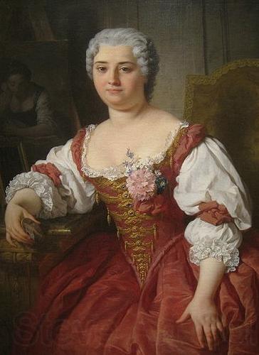 Pierre Subleyras Portrait of Maria Felice Tibaldi Norge oil painting art